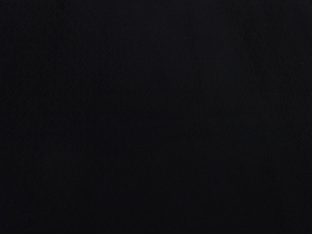  葉に華文模様織出し袋帯